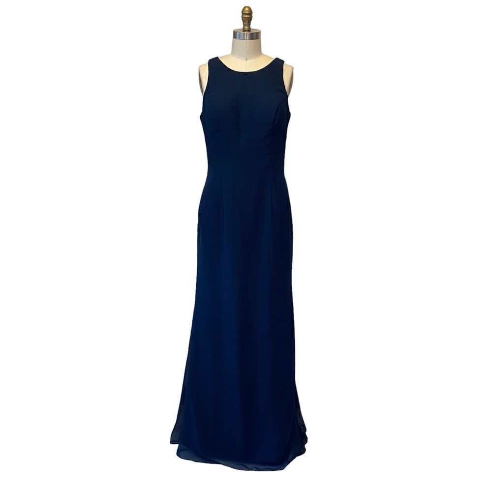 Blue Maxi Dress with Elegant Flow